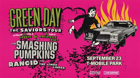 Green Day to make tour stop at Petco Park with The Smashing Pumpkins